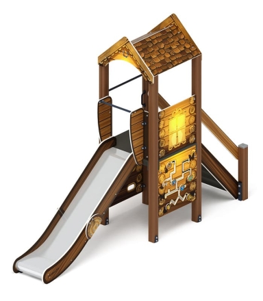 Играйте с нами (ЭКО) - ДИК 2.01.1.01-12 - Игровой комплекс H=1200, фото 3