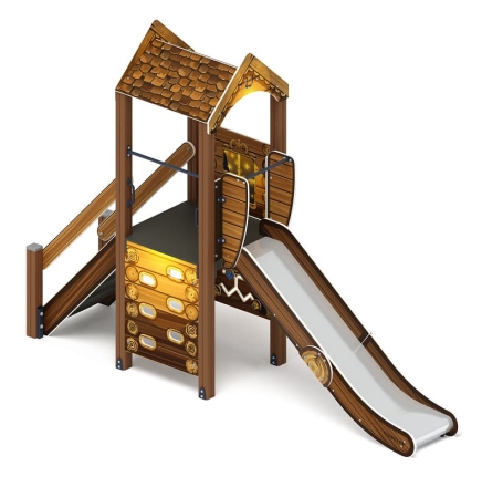 Играйте с нами (ЭКО) - ДИК 2.01.1.01-12 - Игровой комплекс H=1200, фото 1