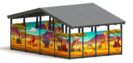 Теневой навес (Сафари) - МФ 70.6.4-10, фото 4