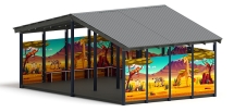 Теневой навес (Сафари) - МФ 70.6.4-10