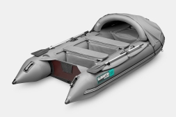 Gladiator C 330 AL ACTIVE Темно-серый моторная лодка ПВХ Алюминиевый пайол, фото 2