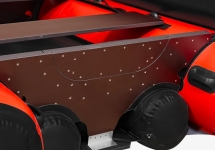 Моторная лодка ПВХ Фрегат 390 FM Light Jet/L/S (ФМ Лайт Джет/Л/С) Зеленый