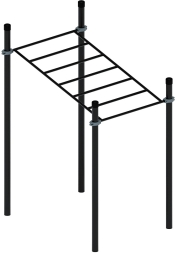 Воркаут ЛОВ 108 серый ВТ 102.07-03, фото 1