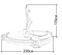 Фонтан Леоновский S и Девушка с кувшином