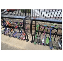 Крытая парковка для самокатов