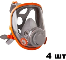 Полнолицевая маска , размер M, 4 шт Jeta Safety 5950-box-M