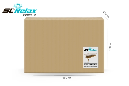 Массажный стол Relax Comfort-М бежевая кожа, фото 9