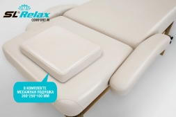 Массажный стол Relax Comfort-М бежевая кожа, фото 8