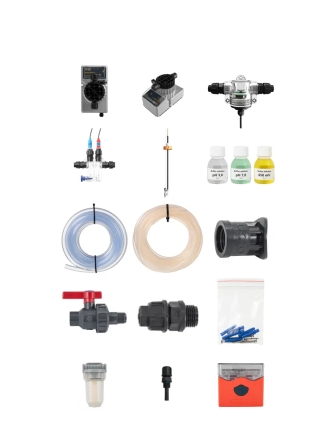 Автоматическая станция дозации с мембранным насосом Акон JUNIOR-M Pro, фото 7