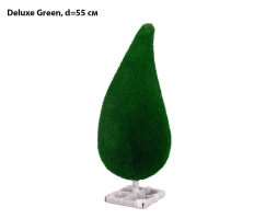 Топиари капля, d=55 см - газон Deluxe Green, фото 1