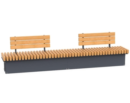 Скамья со спинкой Вааде 2, фото 1