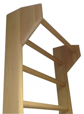 Шведская стенка деревянная Effectsport ДМБ-ТФ 260х80х14, фото 2