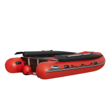 Моторная лодка ПВХ Фрегат 390 FM Jet/L/S (ФМ Джет/Л/С) с фальшбортом Красный