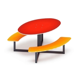 Столик детский круглый - МФ 31.01.01-04, фото 3