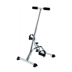 Простой педальный тренажер MINI-BIKE с рукояткой LY-901A