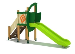 Игровой комплекс ДГС Горка Н-100 от 3 лет для детской площадки