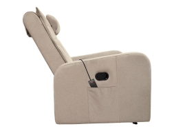 Кресло-реклайнер механический с массажем FUJIMO COMFORT CHAIR Ваниль, фото 7