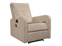 Кресло-реклайнер механический с массажем FUJIMO COMFORT CHAIR Ваниль