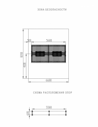 Пергола с диваном Гармония уюта-1 (с поликарбонатом), фото 6