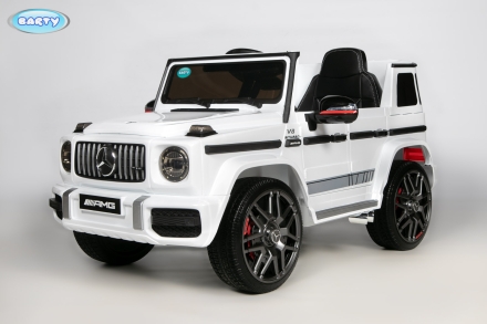 Электромобиль BARTY Mercedes-Benz G63 AMG с пультом (Красный глянец) ВВН-0002, фото 3