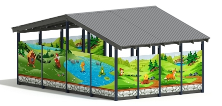 Теневой навес (В гостях у сказки) - МФ 70.6.4-12, фото 3