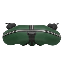 Моторная лодка ПВХ Фрегат 390 FM Jet/L/S (ФМ Джет/Л/С) с фальшбортом Зеленый