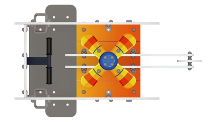 Вертолет (оранжевый) - Беседка мини - МФ 10.03.03-01, фото 5