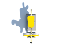 Качалка на пружине КНП-053 для детской площадки, фото 3