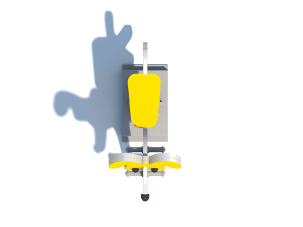 Качалка на пружине КНП-053 для детской площадки, фото 3