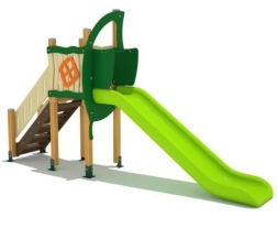 Игровой комплекс ДГС Горка Н-120 от 3 лет для детской площадки