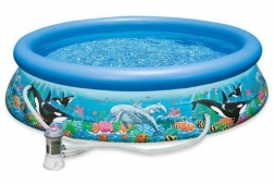 Надувной бассейн Intex Easy Set &quot;Океанский Риф&quot; 305х76 см 28124, фото 1