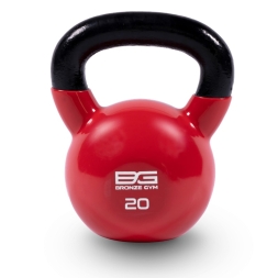 Гиря BRONZE GYM в виниловой оболочке 20 кг