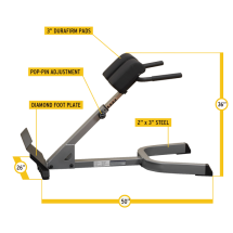 Гиперэкстензия 45 градусов Body-Solid GHYP345 Гиперэкстензия 45 градусов Body-Solid GHYP345