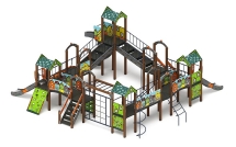 Остров детства (Город) - ДИК 2.01.8.02-01.И1 - Игровой комплекс H=1200 H=2000