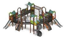 Остров детства (Город) - ДИК 2.01.8.02-01.И1 - Игровой комплекс H=1200 H=2000