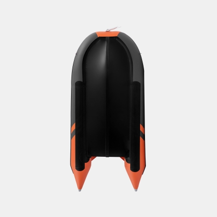 Gladiator C 330 AL ACTIVE Оранжево-темносерый моторная лодка ПВХ Алюминиевый пайол, фото 6