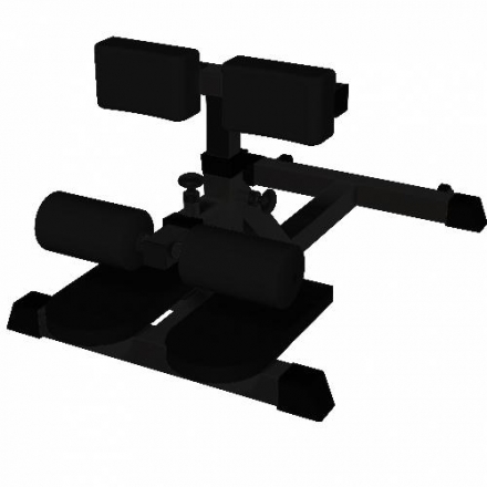 Подставка для приседания Barbell МВ 2.02 чёрный, фото 1