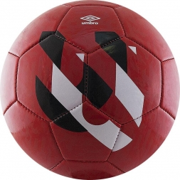Мяч футбольный любительский &quot;UMBRO Veloce Supporter&quot;, р5, красно-черно-белый 