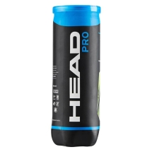 Мяч теннисный HEAD Pro 3B, уп.3 шт, желтый