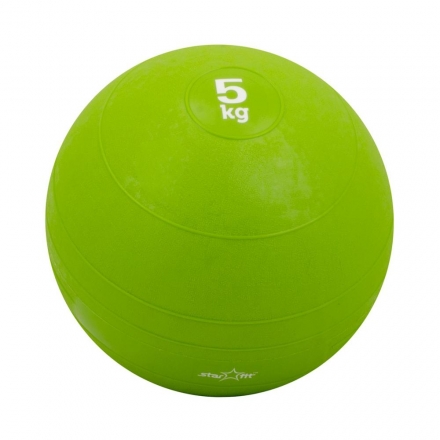Медбол GB-701, 5 кг, зеленый, фото 1