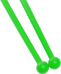 Булавы для художественной гимнастики У714, 35 см, салатовые, фото 3 Булавы для художественной гимнастики У714, 35 см, салатовые, фото 3