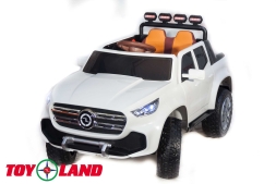 Полноприводный электромобиль Mercedes-Benz PICKUP 4х4 с пультом (Белый) YBD5478, фото 1