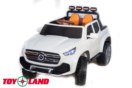 Полноприводный электромобиль Mercedes-Benz PICKUP 4х4 с пультом (Белый) YBD5478, фото 1