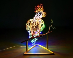 Световая фигура Попугай 007, фото 1