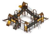 Остров детства (ЭКО) - ДИК 2.01.8.02-02.И1 - Игровой комплекс H=1200 H=2000