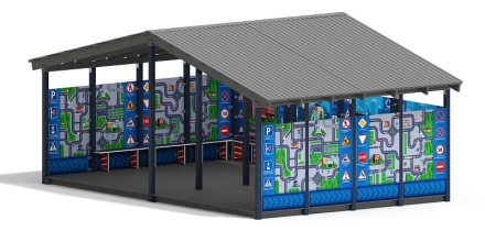 Теневой навес (ДПС) - МФ 70.6.4-14, фото 1