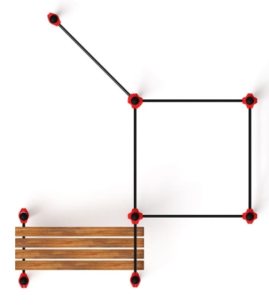 Воркаут 108 красный ВТ 12.17-01, фото 5
