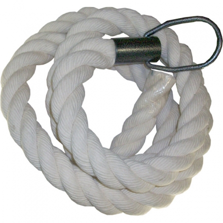 Канат для лазания d-4см L-5м с кольцом для зала хлопок, фото 1