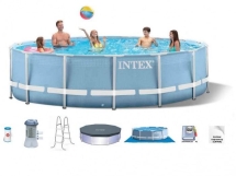 Каркасный бассейн Intex Prism Frame 457x84 см