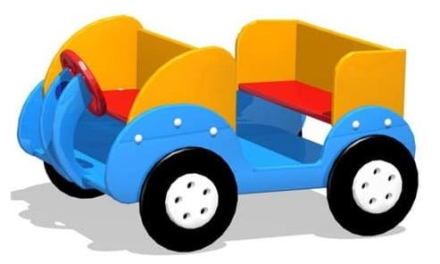 Игровой макет Багги CКИ 063 для детских площадок, фото 1